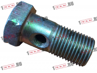 Болт пустотелый М16 (штуцер топливный) H HOWO (ХОВО) 612639000049 фото 1 Нижневартовск