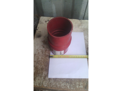 Патрубок интеркулера SH SHAANXI / Shacman (ШАНКСИ / Шакман) 2300-1315033 фото 1 Нижневартовск