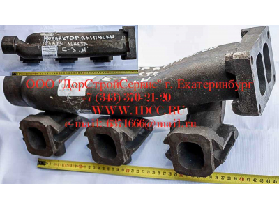 Коллектор выпускной задняя часть, двигатель WD615E3 HOWO (ХОВО) VG1540110004A фото 1 Нижневартовск