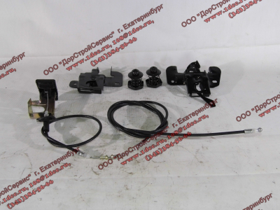 Замок капота (комплект L+R) DF DONG FENG (ДОНГ ФЕНГ) 5301609-C0100+5301610-C01 для самосвала фото 1 Нижневартовск