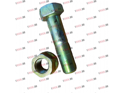 Болт крепления прямой реактивной тяги короткий H2/H3 HOWO (ХОВО) 190003803974 фото 1 Нижневартовск